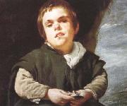 Diego Velazquez The Dwarf Francisco Lezcano (el Nino de Vallecas) (detail) (df01) oil painting picture wholesale